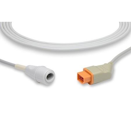 CABLES & SENSORS Nihon Kohden Compatible IBP Adapter Cable, Edwards Connector IC-NK2-ED0